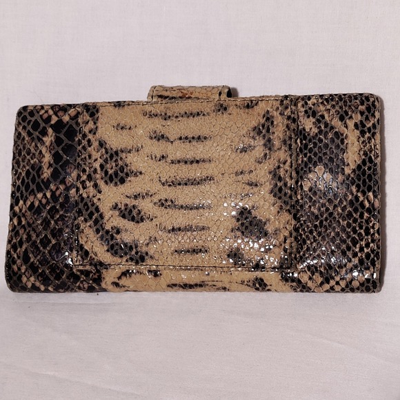 The Find Wallet Python Pattern Leather Wallet Snap Closure - Picture 5 of 16